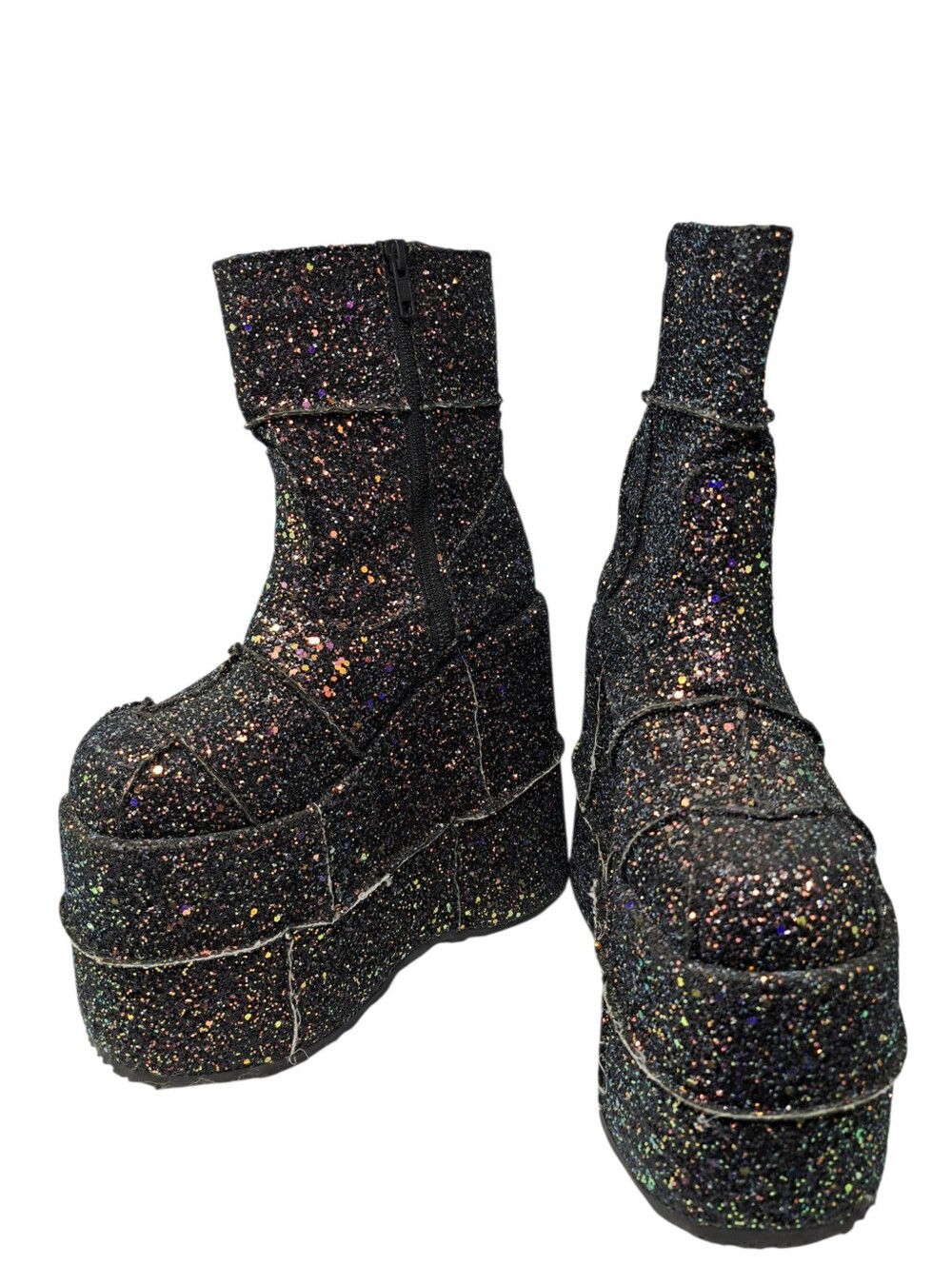 Demonia Stack - 201 Black Multi Holo Glitter W7/ M5